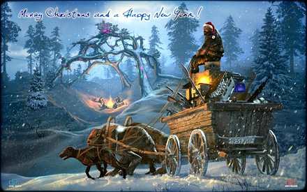 S.T.A.L.K.E.R. New Year wallpaper