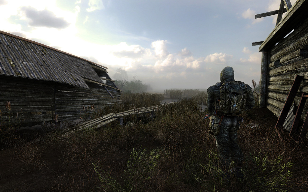 The path into the swamps