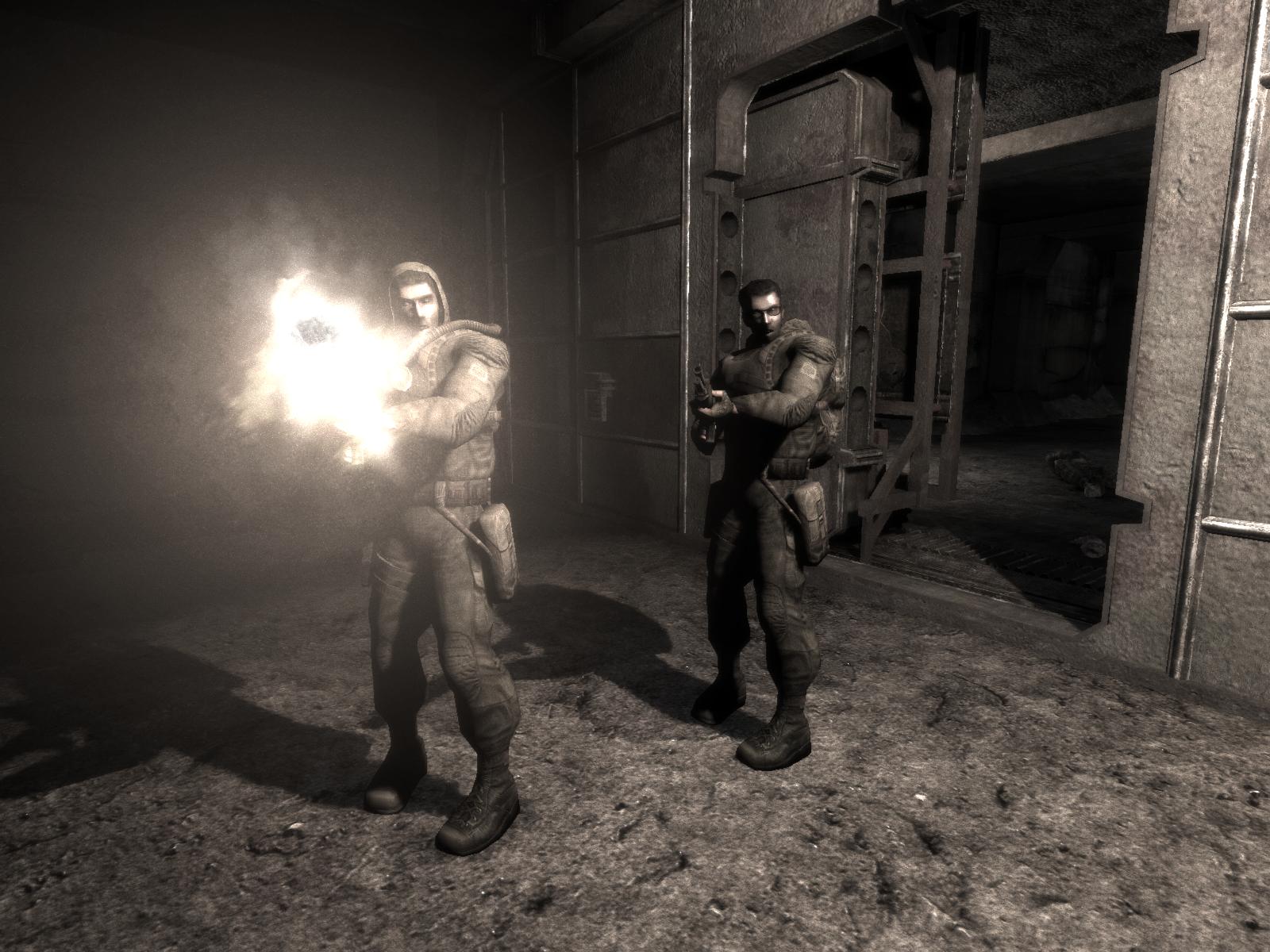Among zombies.